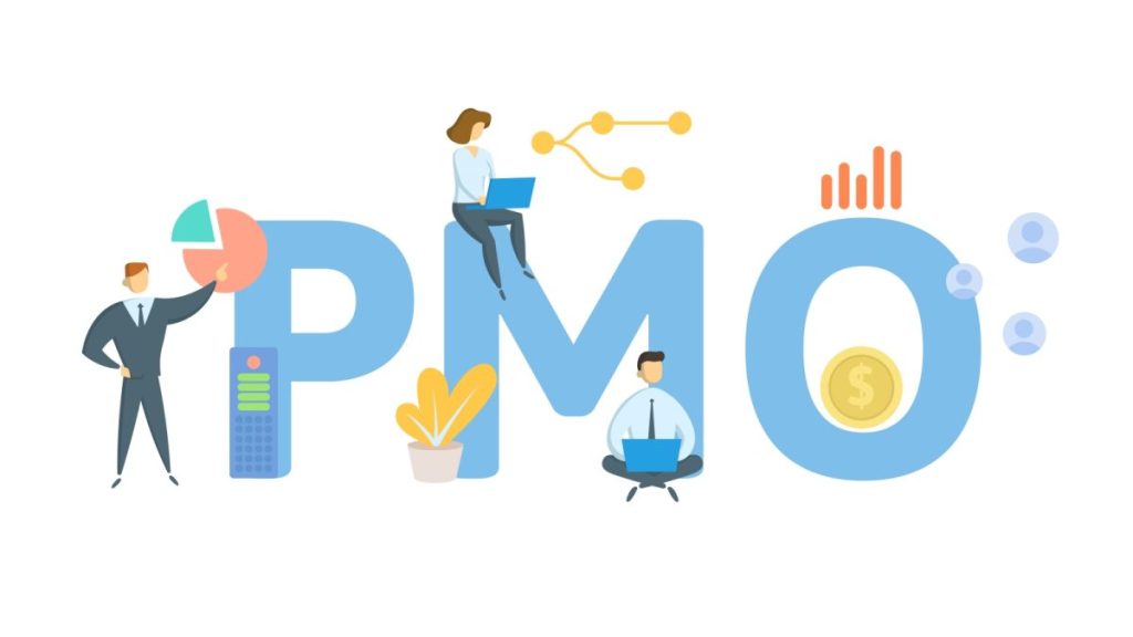 PMOと描かれたイラスト