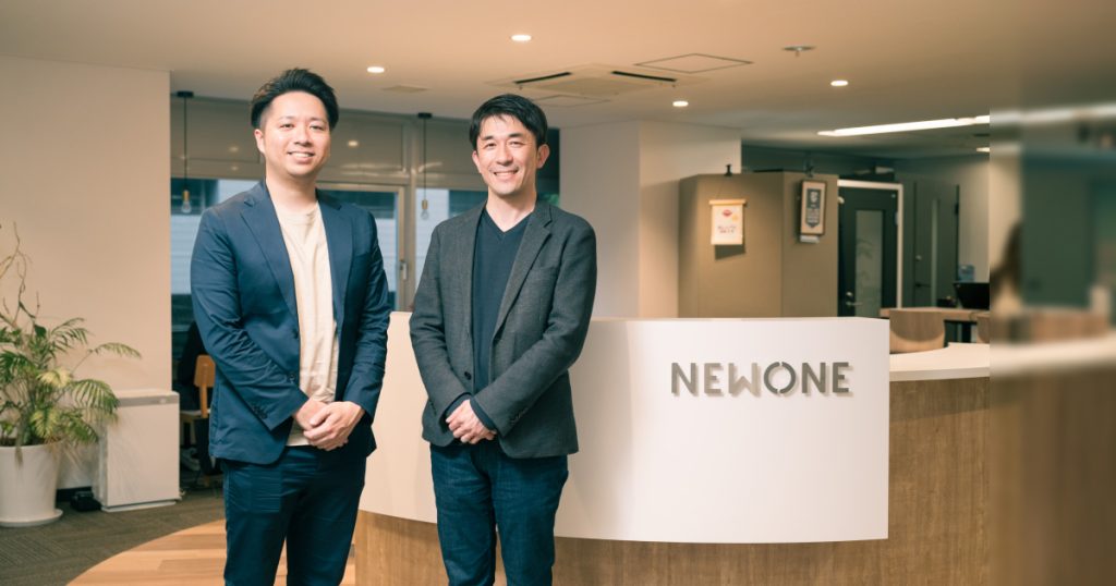 株式会社NEWONE 上林周平氏と森氏