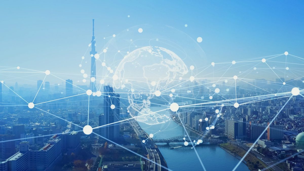 東京都に広がるネットワークのイメージ