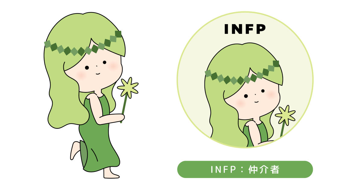 INFPのイラスト